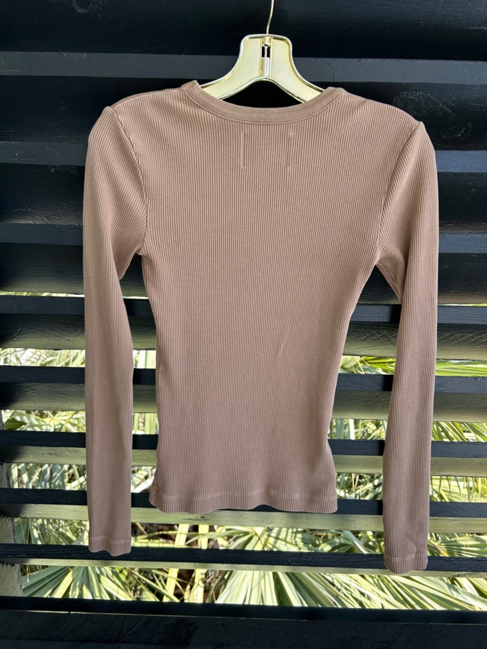 Citizens Of Humanity Ribbed L/S Top - Picture 3 of 5